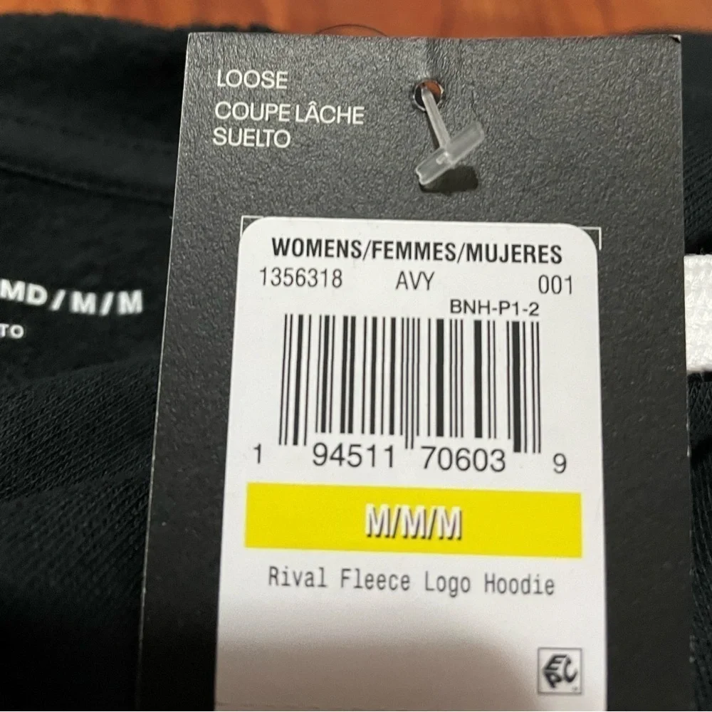 Women Under Armour Rival Fleece Logo Hoodie Sweater Medium - Picture 6 of 9